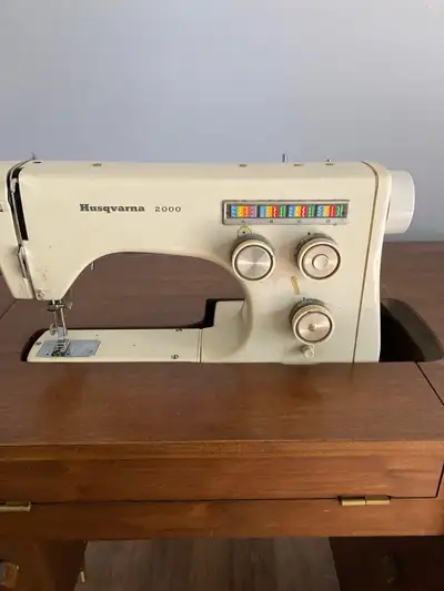 Husqvarna 2000 Sewing Machine with Desk, View more