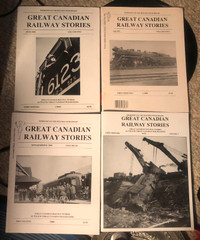 1993 Great Canadian Railway Stories Vol 1 2 3 5 books