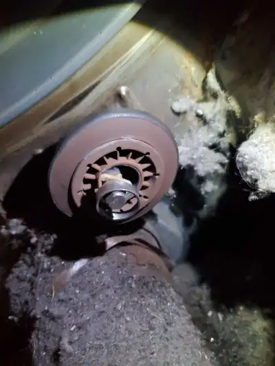 appliance repair - dryer with noise issue, View more