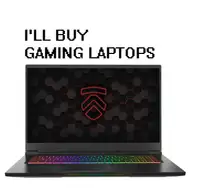 buy gaming laptop Asus Rog, Lenovo Legion, alienware, Razerblade