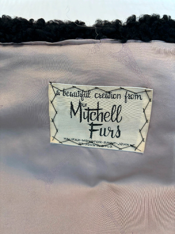 Vintage Mitchell Furs Women's Persian Lamb Jacket & Mink Collar in Women's - Tops & Outerwear in Bedford - Image 4