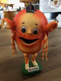 Crazy Crab bobblehead - Mascotte des Giants de San Francisco
