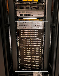 40 Servers in DataCentre
