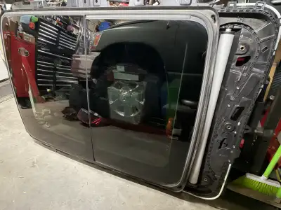 -First Two photos: -19-26 5th Gen Ram Panoramic Sunroof assembly in excellent working condition. -Al...