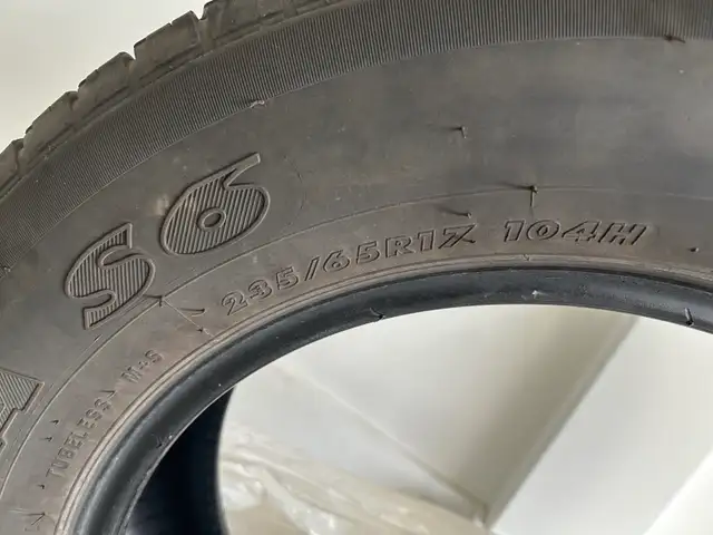 Four seasons tires 235/65R17 in Tires & Rims in Bedford - Image 3