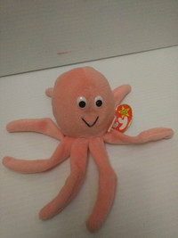 TY Beanie baby: 'Inky' the Octopus 1993