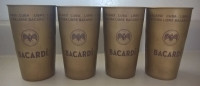 Bacardi Cuba Libre Metal SPECIAL EDITION  Glasses / Cup