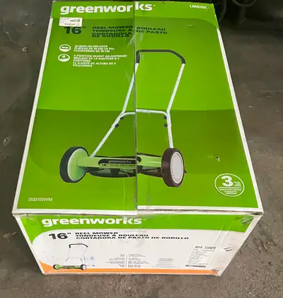 Greenworks 16" Reel Lawn Mower, View more