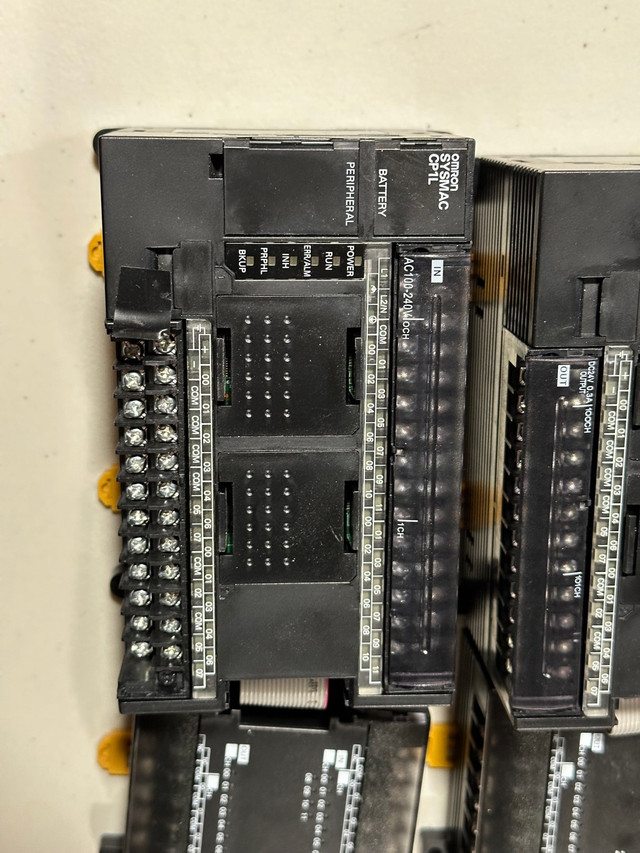 Omron PLC’s - 2-CP1L-M40DR-A & 2-CP1L-20EDR1 in General Electronics in City of Toronto - Image 2