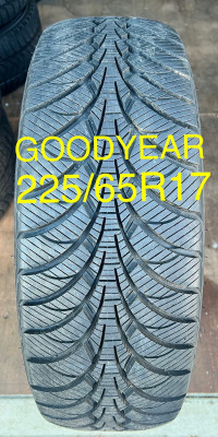 1 x 225/65R17 Goodyear Winter (1 Tire) 