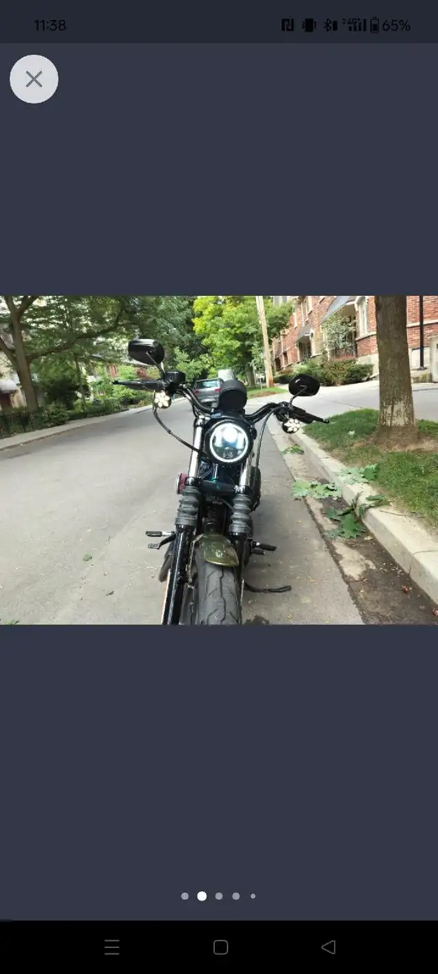 2016 Harley Davidson iron 883 in Street, Cruisers & Choppers in City of Toronto - Image 3