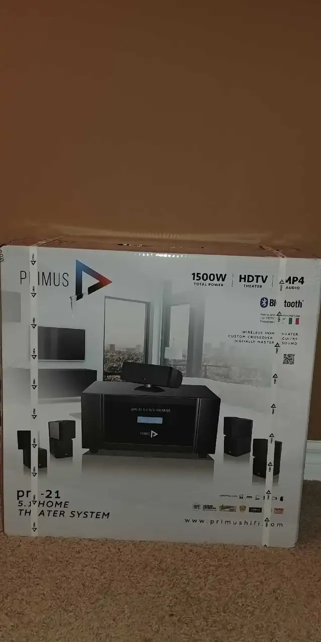 HOME THEATRE SYSTEM - Primus 5.1  - NEW in Stereo Systems & Home Theatre in Calgary - Image 4