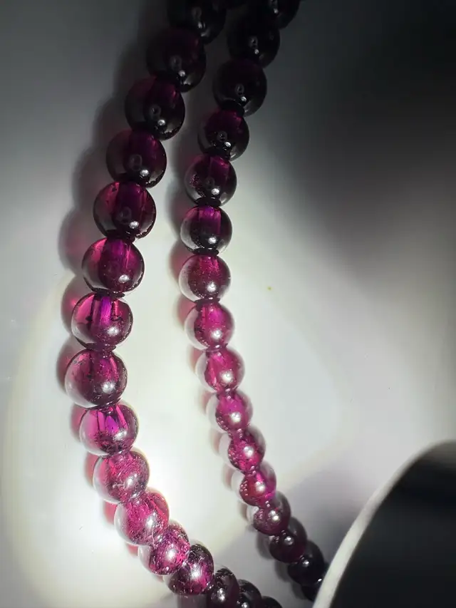 $39｜Convertible Necklace & Bracelet · Purple Garnet  in Jewellery & Watches in St. Albert - Image 8