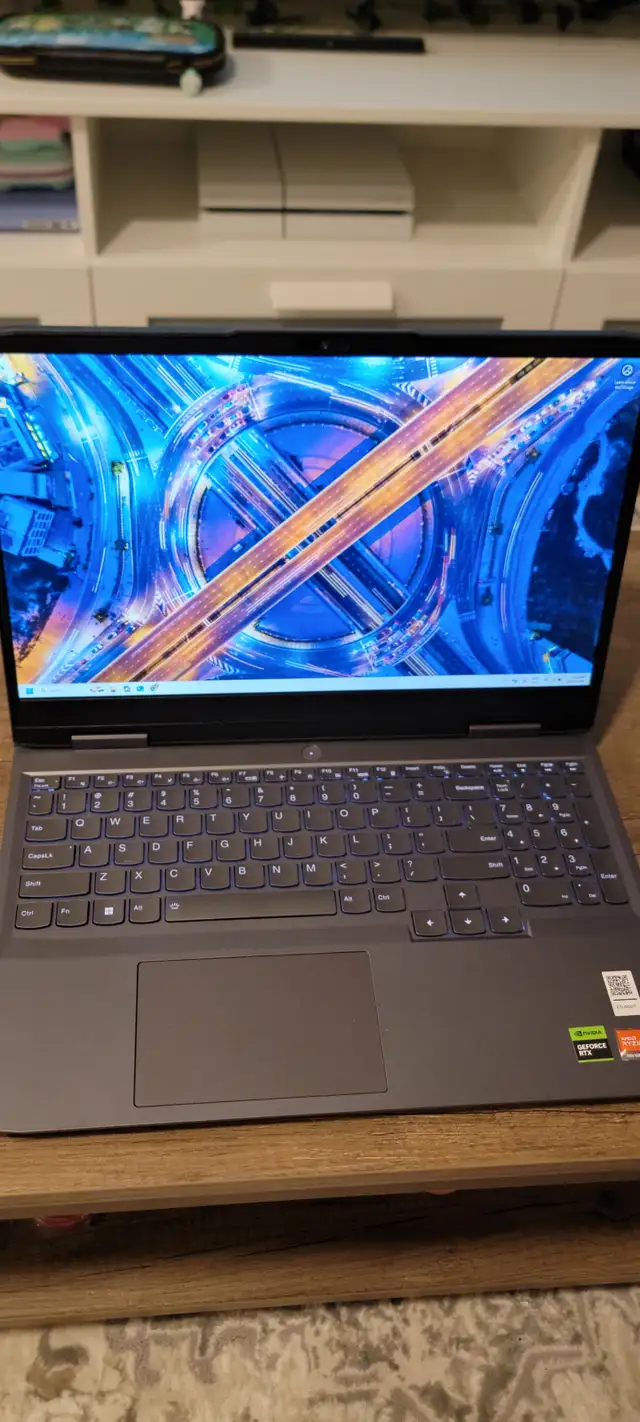 Lenovo LOQ 15.6" Gaming Laptop Storm Grey w/ RTX 4050 in Laptops in Kitchener / Waterloo - Image 2