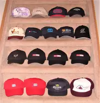 Men's Ball Caps, New Toques, Winter Jackets - sz M, L Tall