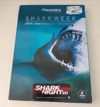 Discovery Channel Shark Week 20th Anniversary Collection DVD set