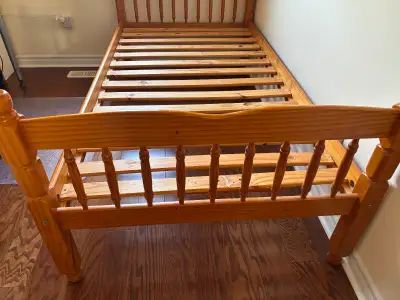 Twin bed frame, View more
