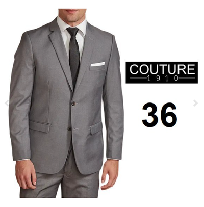 Men's Couture 1910 Notch Lapel Two Button Dress Coat- Size 36 RE, View more