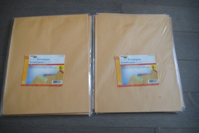 7 packs 42 pieces of big file Envelopes size 10" X 13" in Other in Markham / York Region