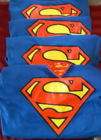 4 Brand new Superman ts