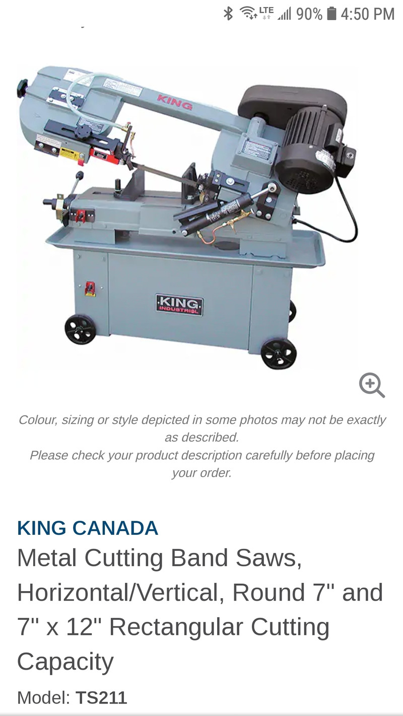 King canada metal for sale  