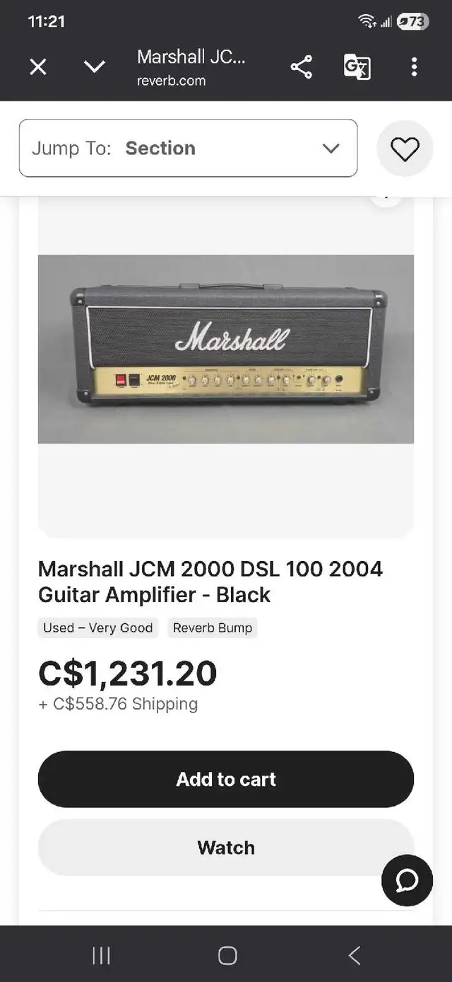 Marshall JCM 2000 DSL 100 in Amps & Pedals in Windsor Region - Image 2