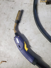 Almost brand new Parweld 300A mig gun with the hyperflex cable