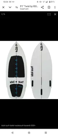 Wake Surf Boards by Idol Surf
