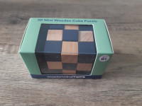 3D Wooden Cube Puzzle
