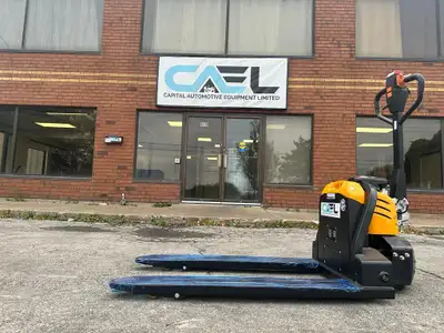 New Electric pallet jack, electric pallet truck 3300 lbs /4400LB WHOLESALE PRICE : New Electric pall...