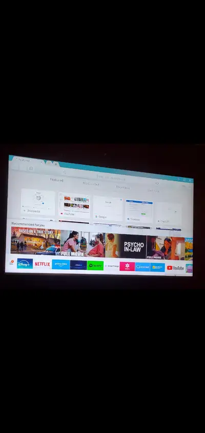 75" SAMSUNG smart TV, View more