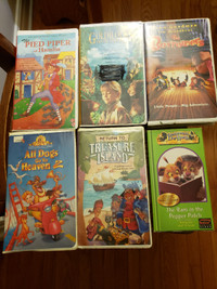 Disney and More VHS Tapes