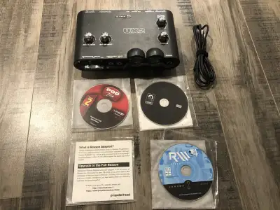 Selling Line6 UX2 All software and USB cable is included This can also be used as an external PC sou...