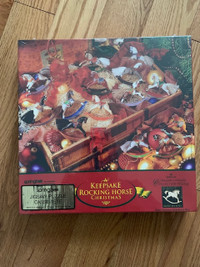 Rocking Horse Christmas  Puzzle-BRAND NEW  by Hallmark( 500 pc)