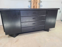 Black Credenza 