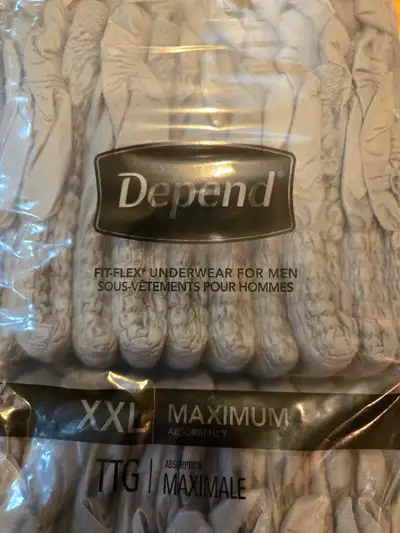 DEPENDS Incontinence Underwear for Men - 44 count for $10, View more