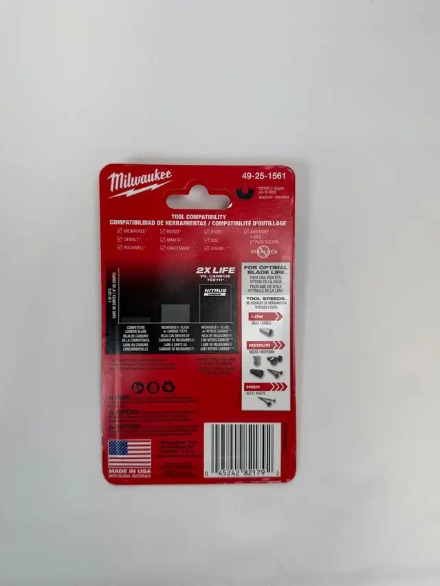 Milwaukee Tool NITRUS CARBIDE Extreme Metal Universal Fit OPEN-L in Power Tools in Mississauga / Peel Region - Image 3