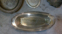 serving dishes silver plated