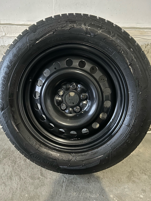 17" Winter with Steel Rims - One Season Old - with Invoice in Tires & Rims in Markham / York Region - Image 4