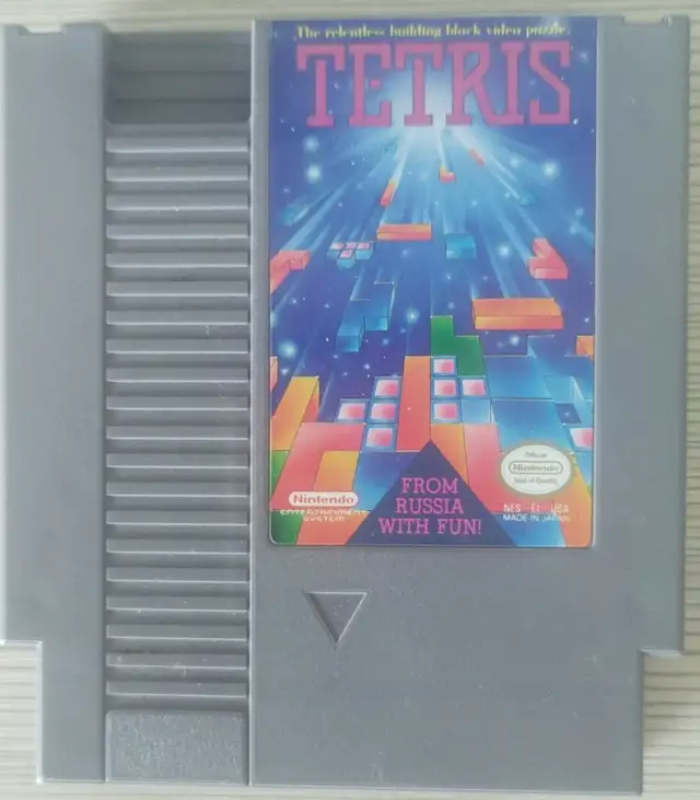 Tetris (Nintendo Entertainment System/NES, 1989) Complete In Box in Older Generation in City of Montréal - Image 5