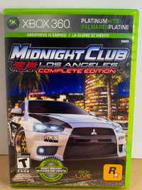 Xbox 360 - Midnight Club Los Angeles Complete Edition