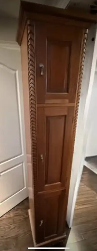 Tall Solid Teak Cabinet – Antique Style, View more