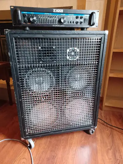 Yorkville Bass Amp and Speakers