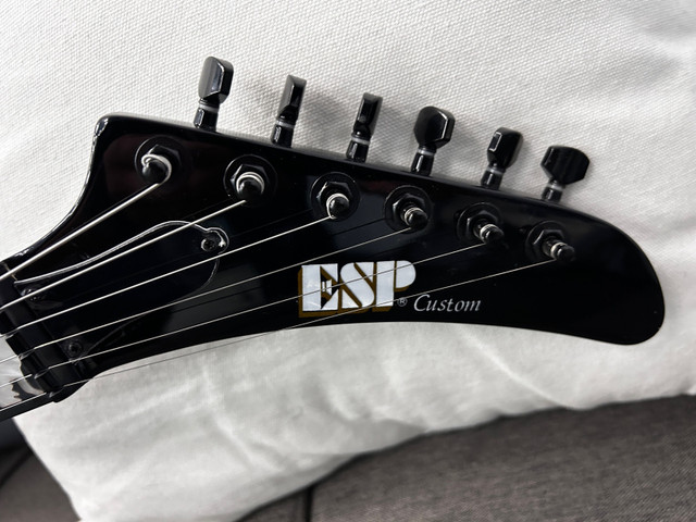 ESP Explorer REPLICA w/Man-to-wolf inlays in Guitars in City of Toronto - Image 4