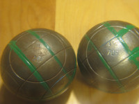 2 boules de pétantque 705g B 40