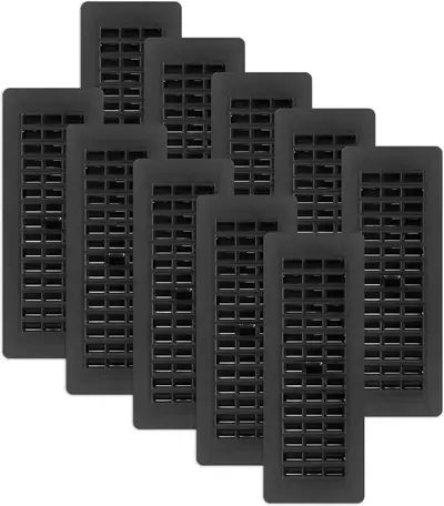 Decor Grates PL310- Louvered Plastic Floor Register, 3x10" 10PCS, View more