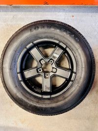 Trailer Tire - New - ST205 75R15 5 Bolt