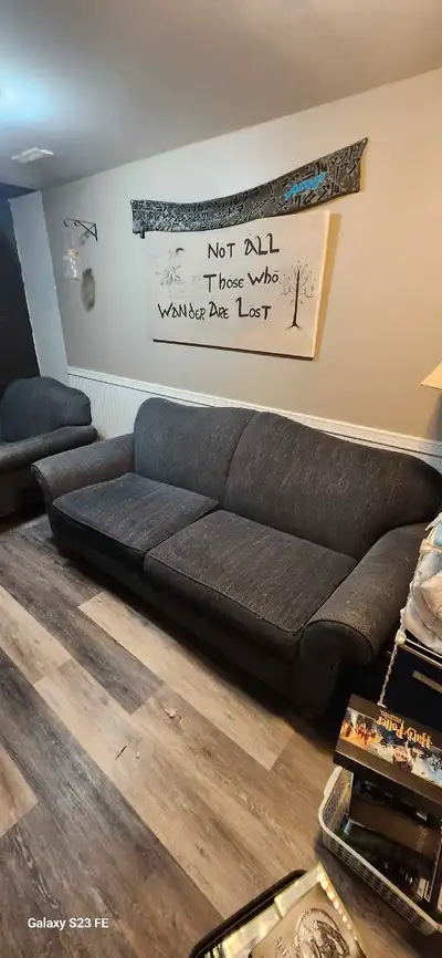Couch and chair set, View more