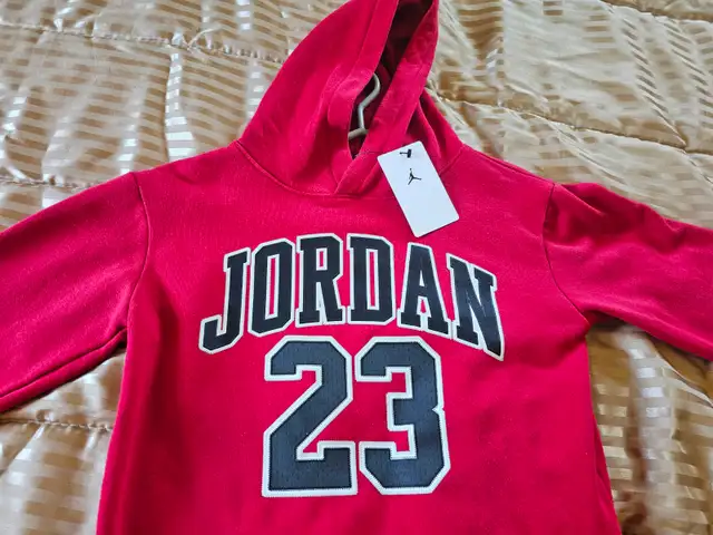 Air Jordan 23 Fleece Pullover Red Hoodie ☆Brand NEW!☆