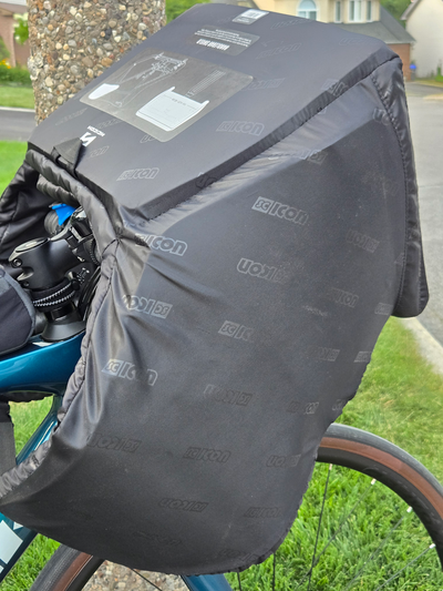 Padded, triple-layer, tear resistant material, with velcro and belt fastening. Ideal for securing an...